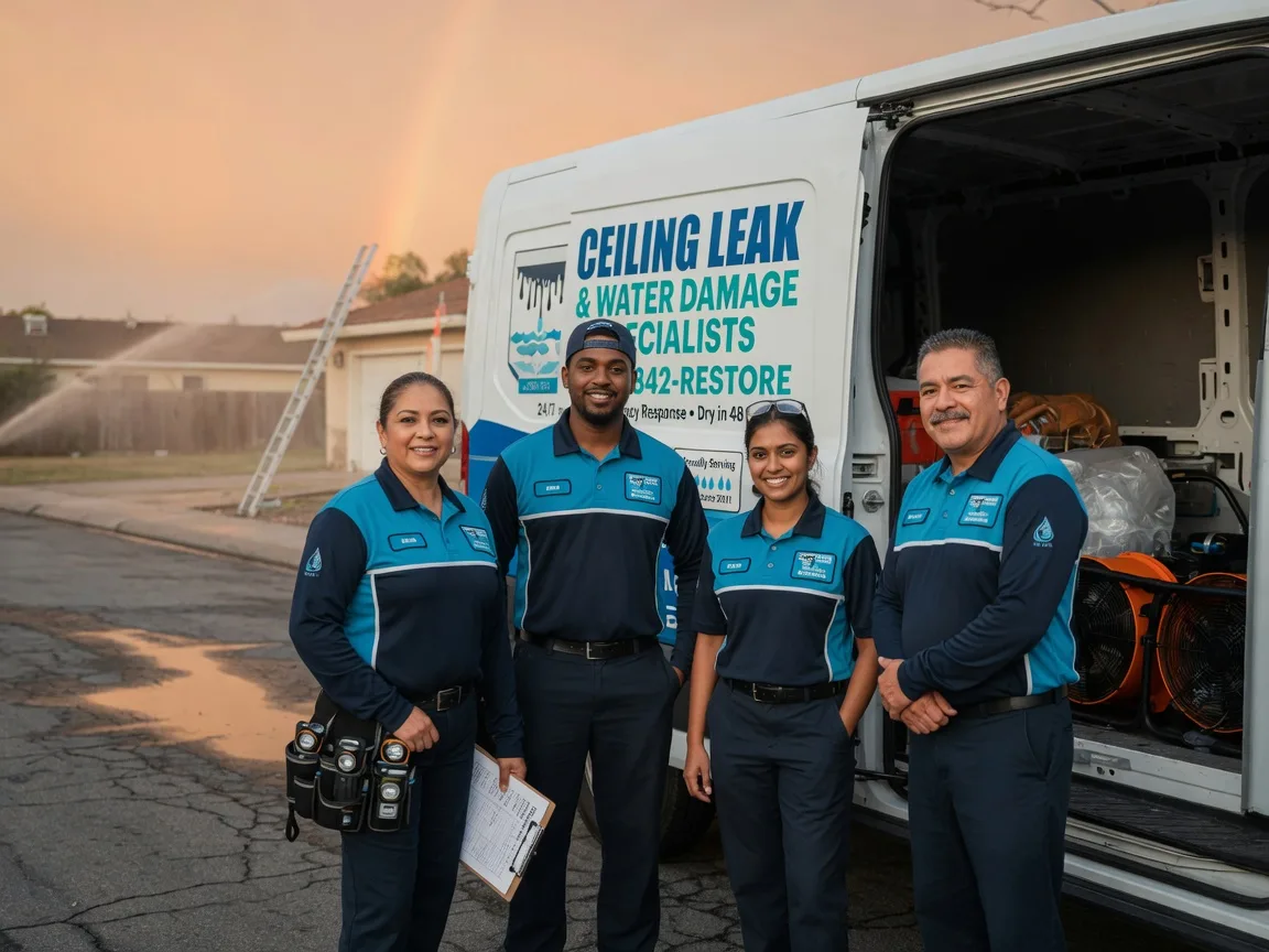 Ceiling Leak Cleanup company in West Terre Haute, IN