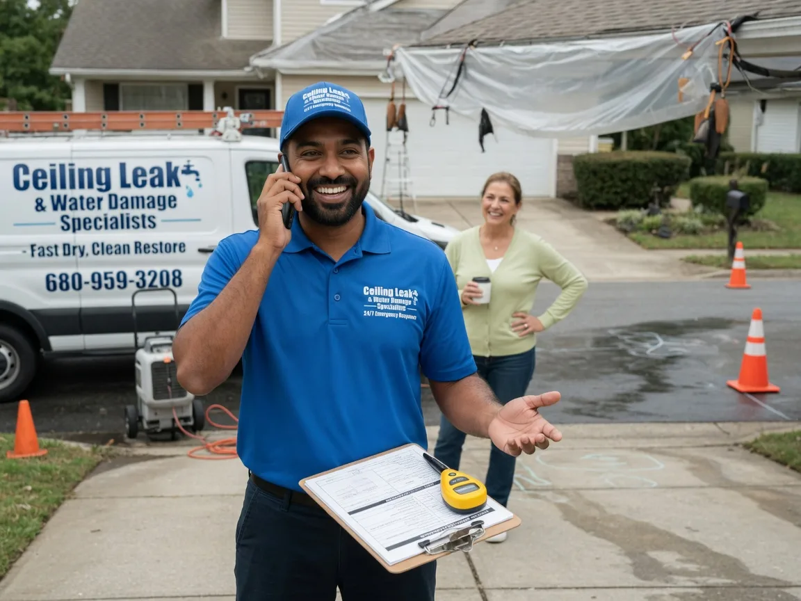 Ceiling Leak Cleanup West Terre Haute, IN FAQs